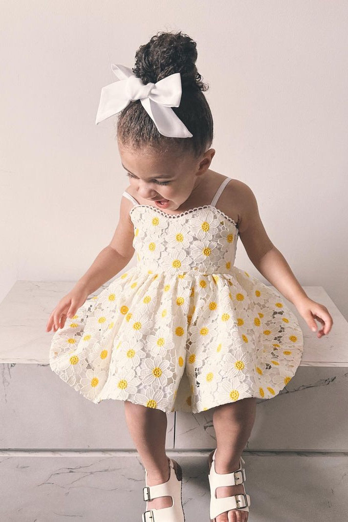 Girls daisy dress best sale