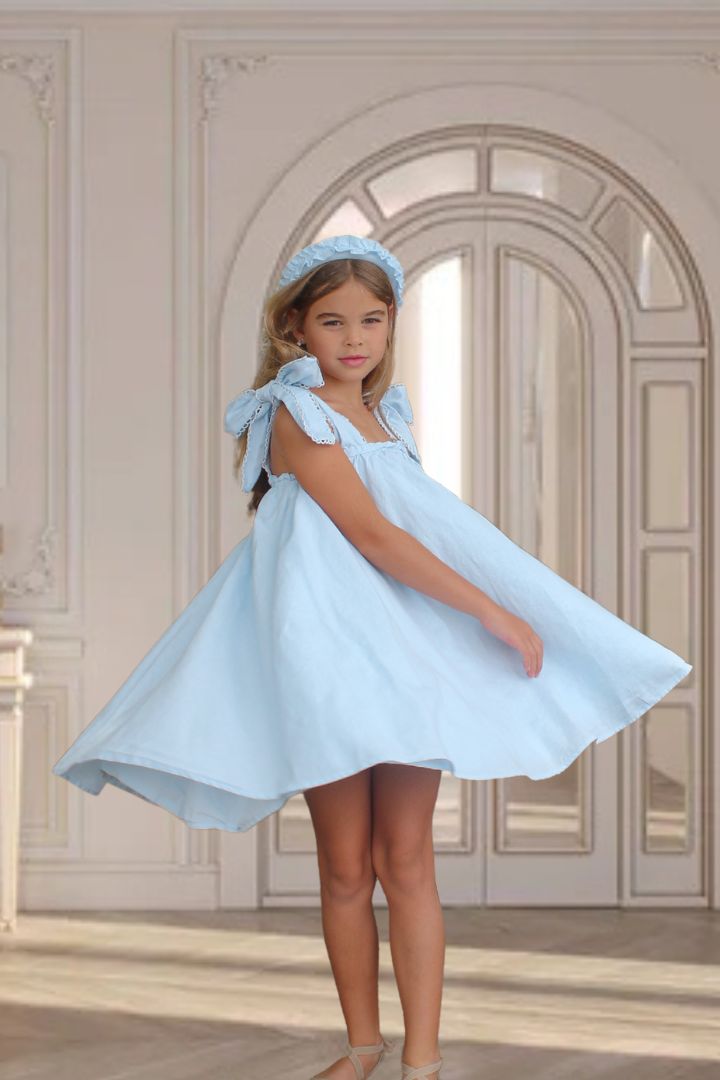 In the Meadows Dress - Sky Blue