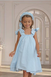 In the Meadows Dress - Sky Blue