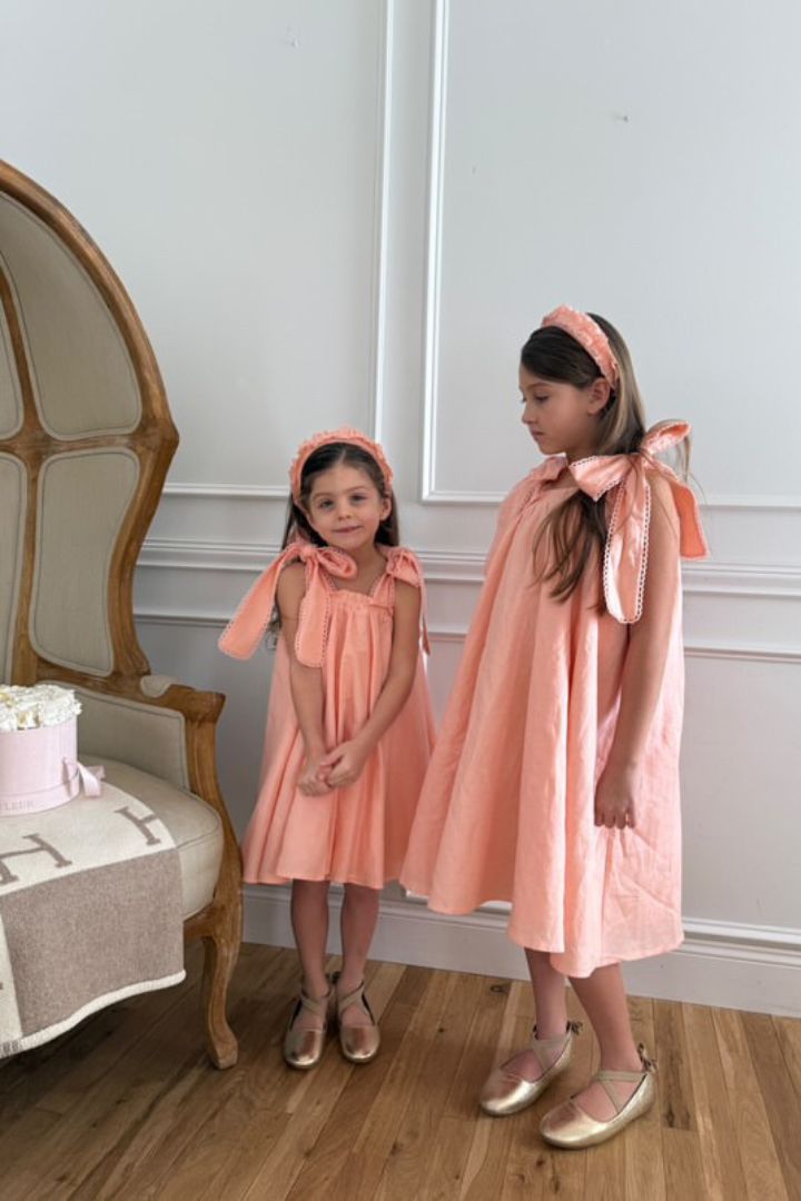 In the Meadows Dress - Peach Blush