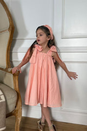 In the Meadows Dress - Peach Blush