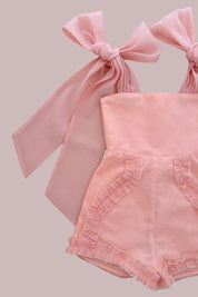 Love Letters Playsuit - Peach Blush