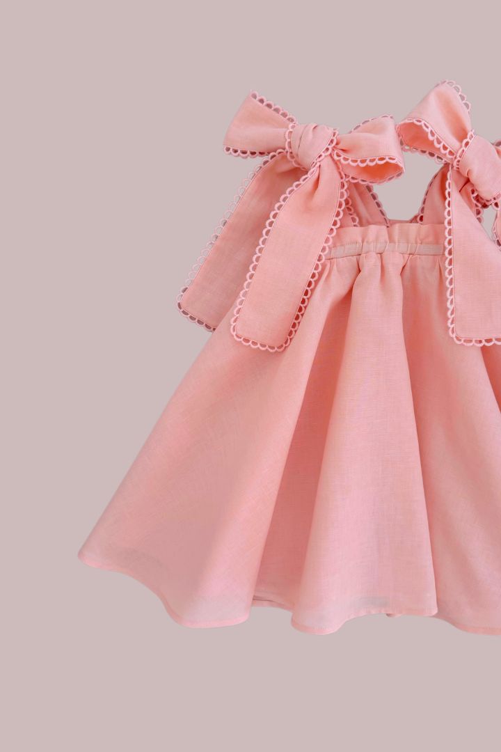 In the Meadows Dress - Peach Blush