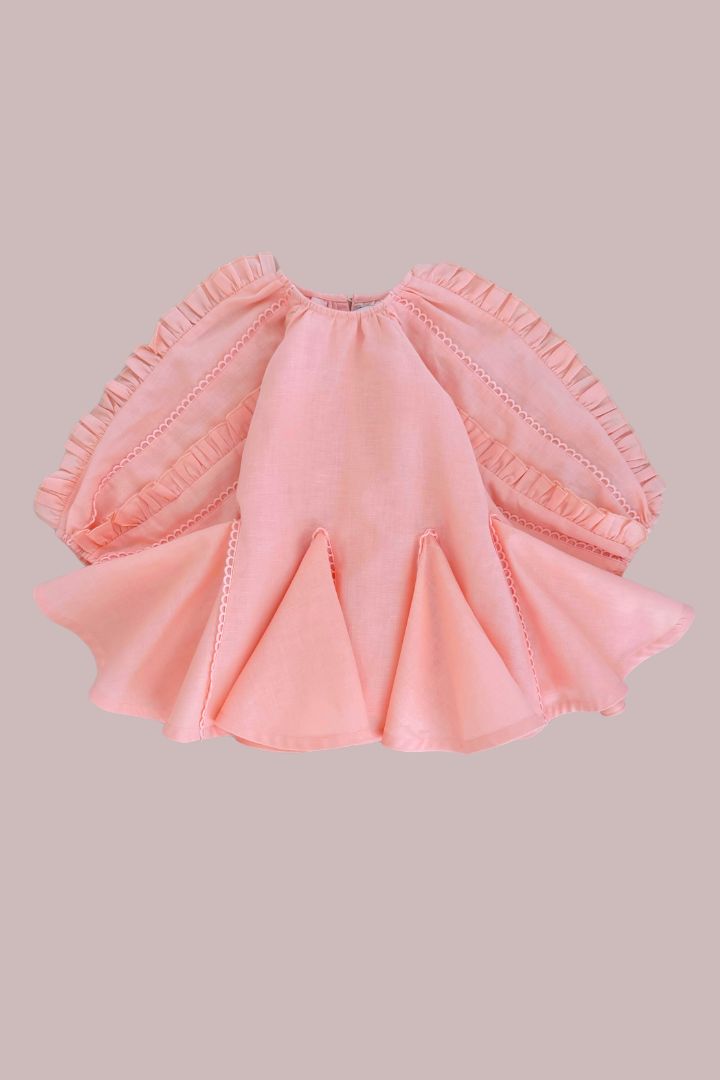 Day Dreamer Dress - Peach Blush