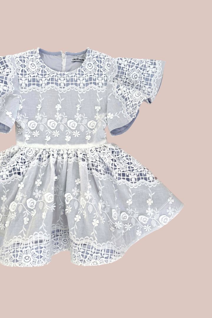 Dream Weaver Dress - Lattice Roses