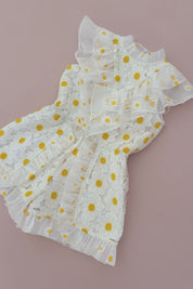 You're My Lucky Star Playsuit - Daisy Chains Lace - SAMPLE