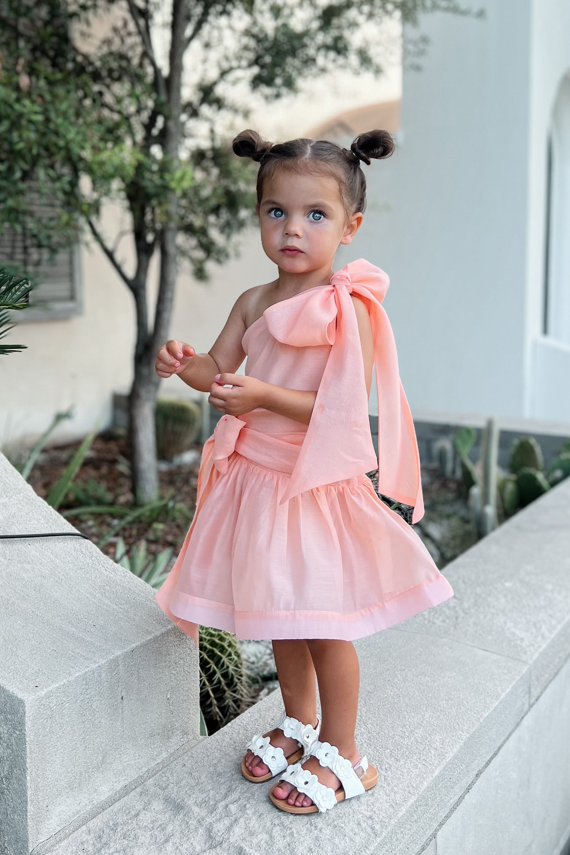 Love Story Dress - Powder Peach