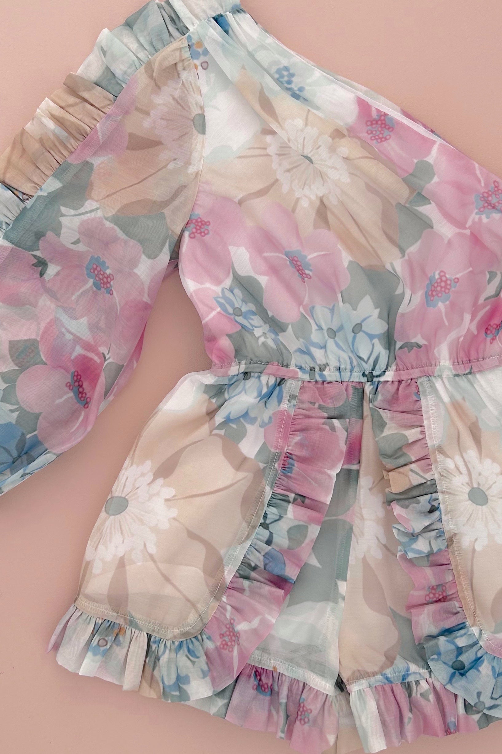 My Girl Playsuit - Watercolour Floral