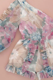 My Girl Playsuit - Watercolour Floral