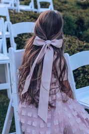 3 N 1 Bow Headband, Waist Sash & Neck Scarf - Wisteria