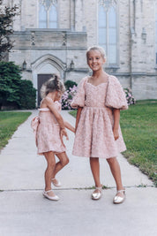 Among the Wildflowers Dress - Desert Rose Peony Voile