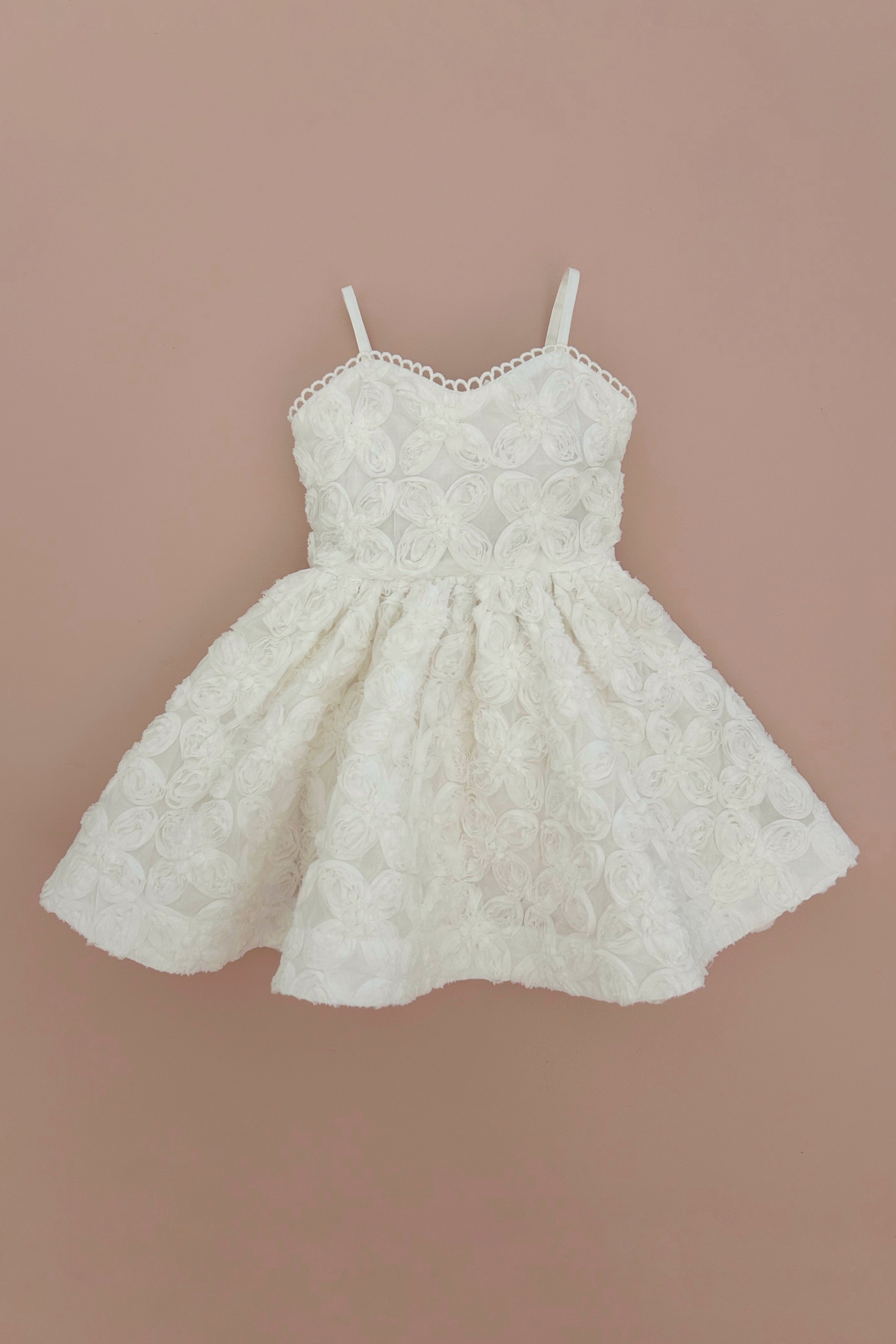 How Sweet It Is Dress - Snow White Peony Voile