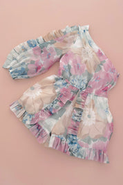 My Girl Playsuit - Watercolour Floral