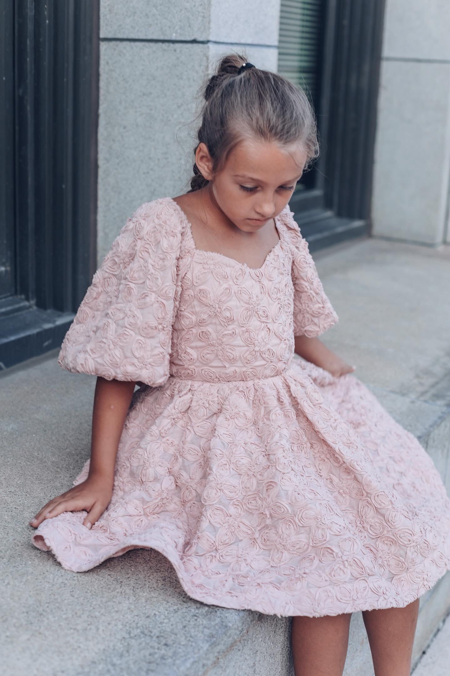 Among the Wildflowers Dress - Desert Rose Peony Voile