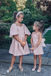 Among the Wildflowers Dress - Desert Rose Peony Voile