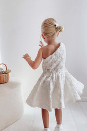 Meant for Me Dress - Snow White Peony Voile