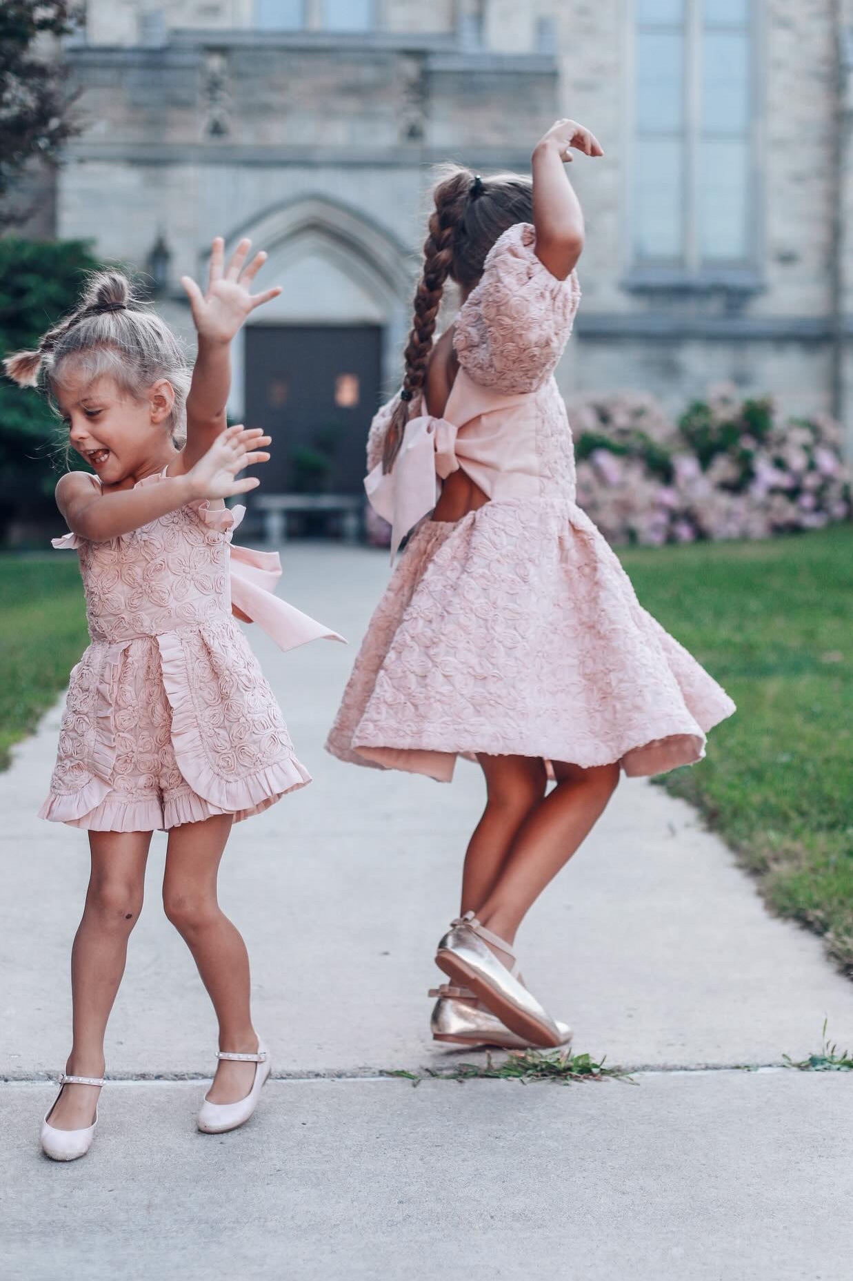 Among the Wildflowers Dress - Desert Rose Peony Voile