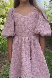 Among the Wildflowers Dress - Desert Rose Peony Voile